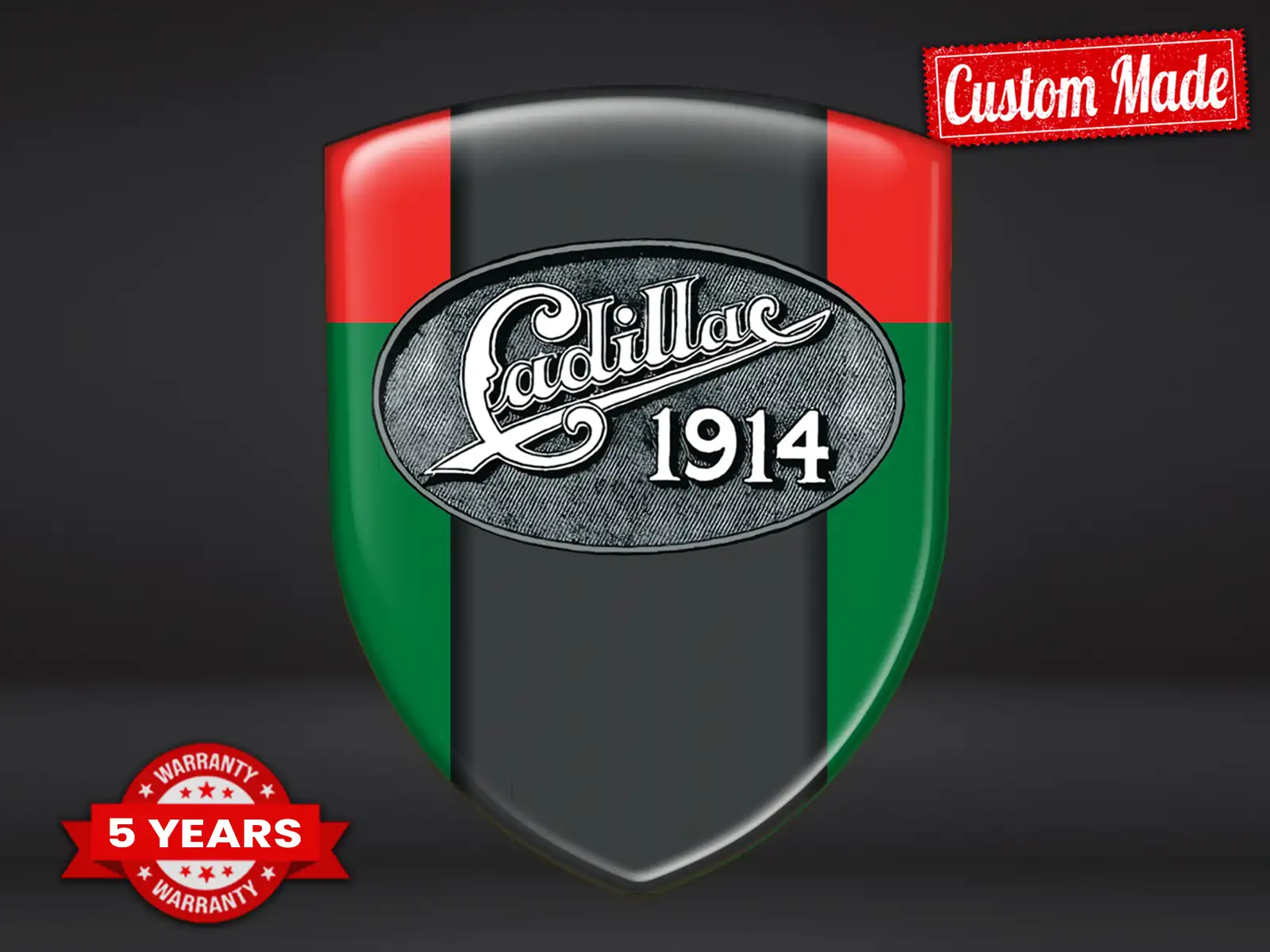 Cadillac Dome Aufkleber Glänzende Edition Top Domes